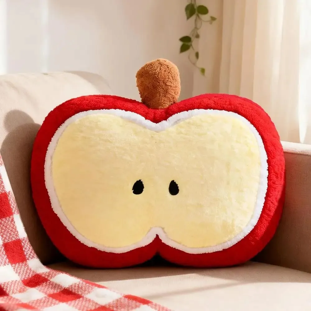 Criativo pelúcia fruta boneca travesseiro macio almofada de dormir almofada de assento de escritório para sala de estar sofá cama