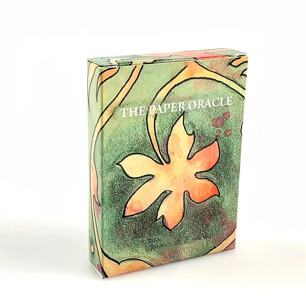 8.8*6.3cm The Paper Oracle Cards 43 Pcs Cards Divination Deck Cards Game English Vision Edition Board Playing Game For Party