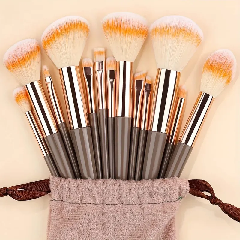 Pincéis de maquiagem 8-29pcs kit de maquiagem profissional feminino cosméticos pincel de pó macio sombra fundação conjunto completo ferramenta de beleza de viagem