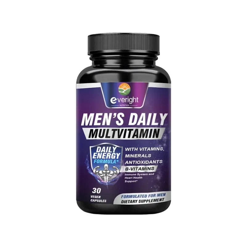 Multivitamínico Masculino – Reforço Imunológico com Vitaminas A B12 C D | Energia Diária e Não-OGM