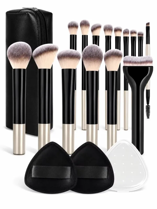 13/17/22pcs Makeup Tool Set Professional Makeup Brush Set Makeup Bag Makeup Accessories Foundation Brush Blush Brush.