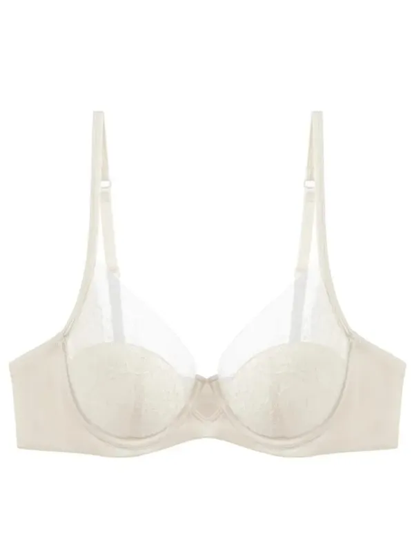 French Satin Lace Ladies Bra Set Push Up Anti Sagging Full Coverage Lingerie Soft Breathable Comfort Underwear Daily Use 32‑38AB