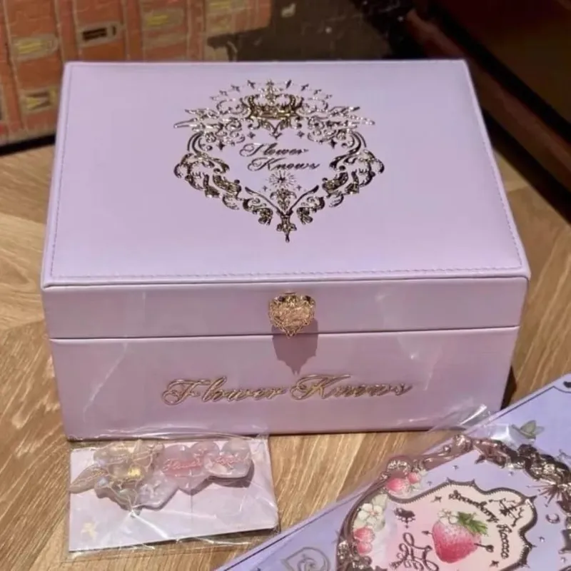 Flowerknows 貝殼珠寶禮品組化妝組全套專業唇彩螢光筆腮紅烘焙粉 10 件套 — image 4