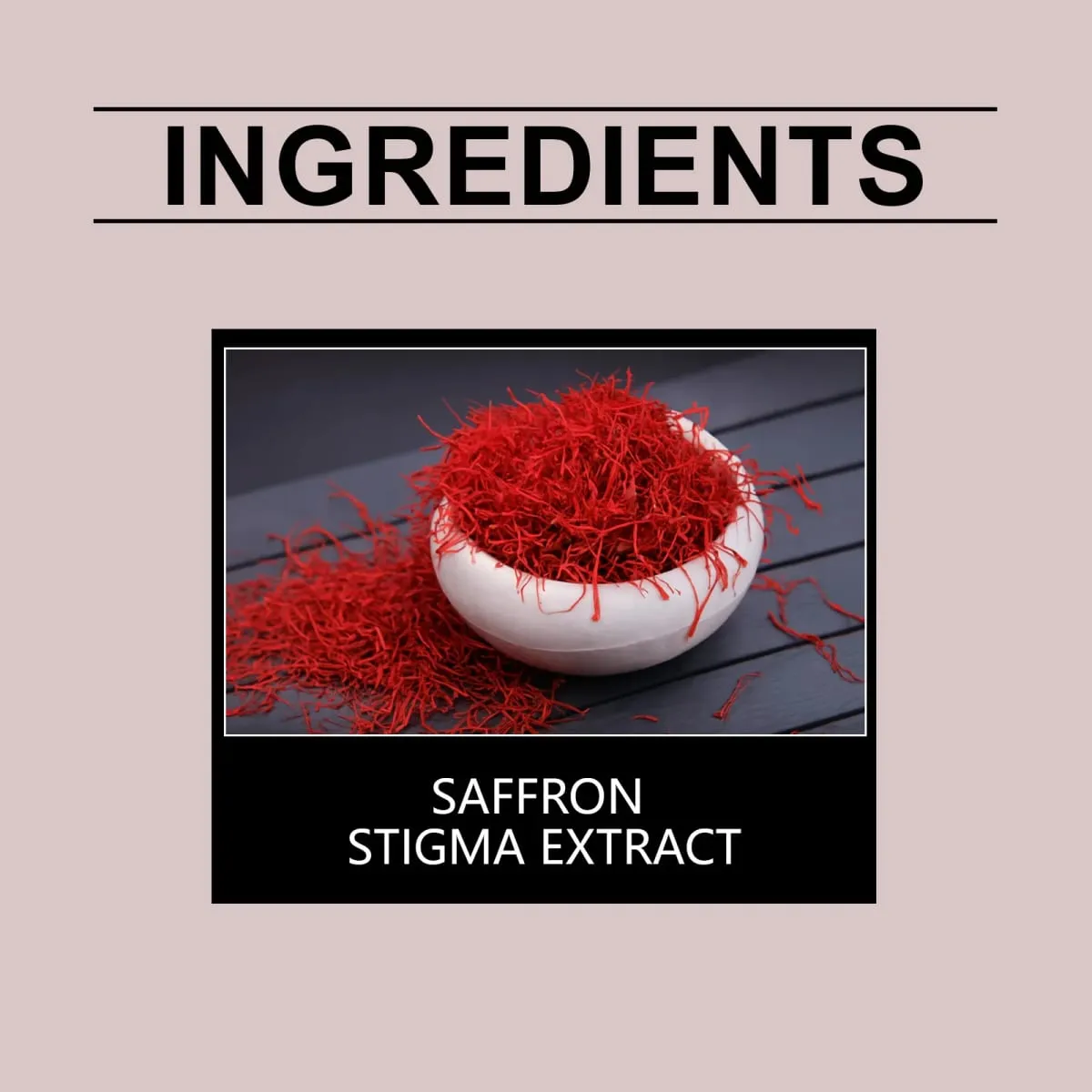 Saffron Extract Capsules – Standardized To 3% Crocin – Supports Eye Health & Healthy Mood – 60 Veggie Capsules