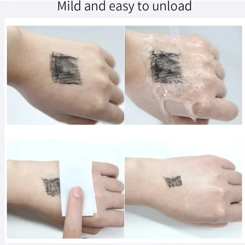 3D Mascara Waterproof Extra Volume Langdurige Hyper-Curl Verlenging Wimper Niet-vlekkende wimpers Zwarte Mascara Make-up