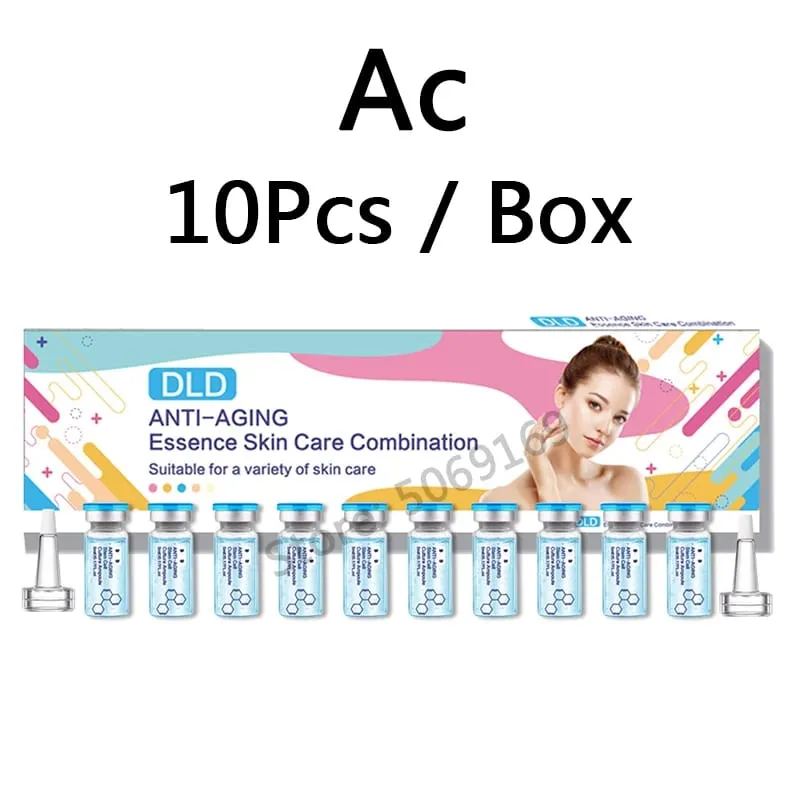 10 Vials Korea BB Cream Glow Essence Beginner Starter Kit Niacinamide Moisturizing Foundation Cream Facial Skin Care