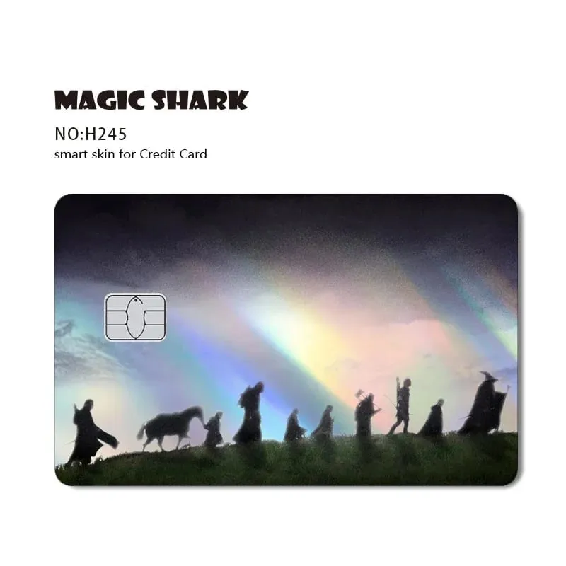 2026 New Cute Holographic Mouse Cat No Fade Laser Reflective Front Skin Cover Skin Sticker for Credit Card Debit Bank Card