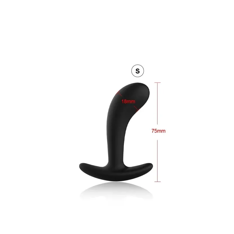 4 pçs iniciante silicone butt plug anal plug para homens massageador de próstata para gay mini bala anal vibrador brinquedo sexual para homens