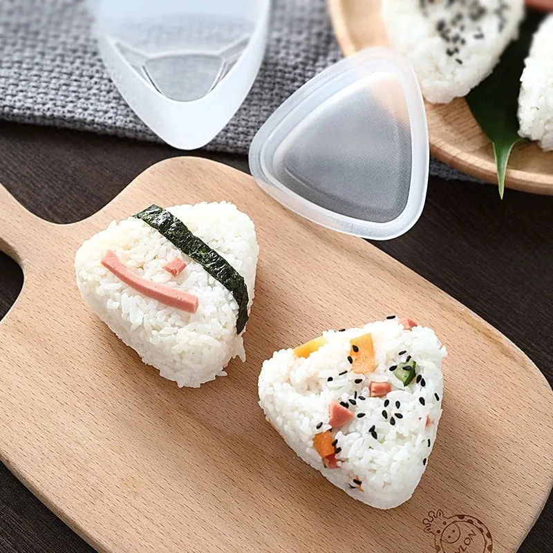 三角形飯糰模具 壽司製作工具配件 準備壽司模具 米飯模具形狀 SSGJ002