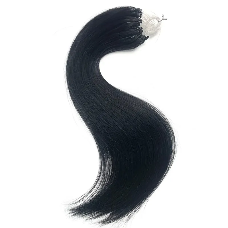 Remy 真人接髮 14-24 吋微環附件微珠自然外觀 DIY 接發