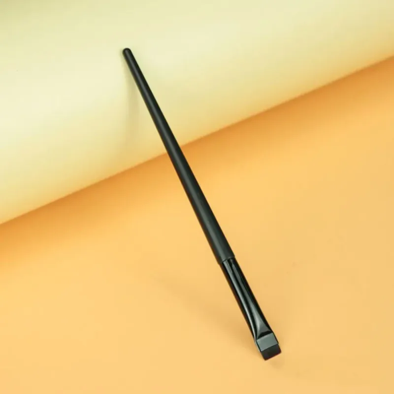 Up Tool Oblique Cosmetics Brush Beauty Blade Smink ecsetek Liner Szemöldökecset Szögletes Finom szemceruza ecsetek Lapos szemöldökecset