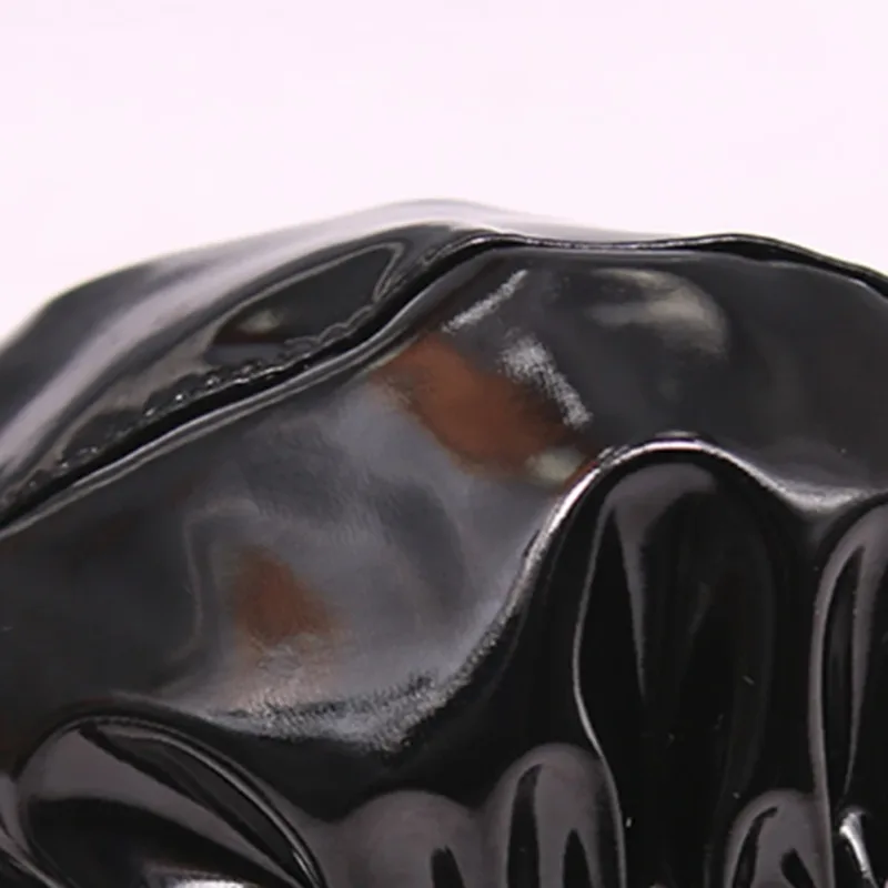 Tangas de couro de látex para homens pretos g-string acabamento brilhante pu poliéster elastano 15 pu 72 poliéster 13 elastano