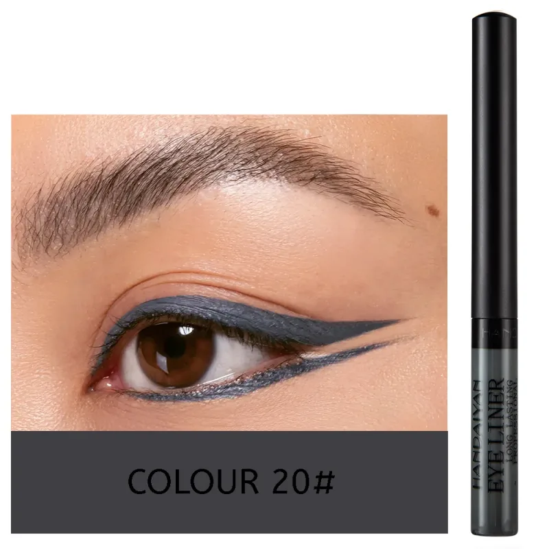 Caneta delineadora neon com luz uv, maquiagem para olhos, vermelho, à prova d'água, cor líquida, lápis de maquiagem, cosméticos, amarelo, fosco, roxo