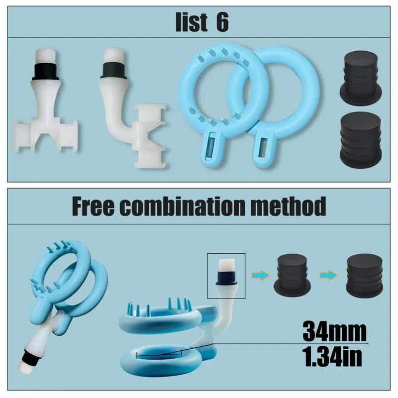 Men's Vibrating Masturbator Massage Gun Head Soft Silicone Attachments Adult Sexual Products Male Sex Toy Fascia Gun for Penis