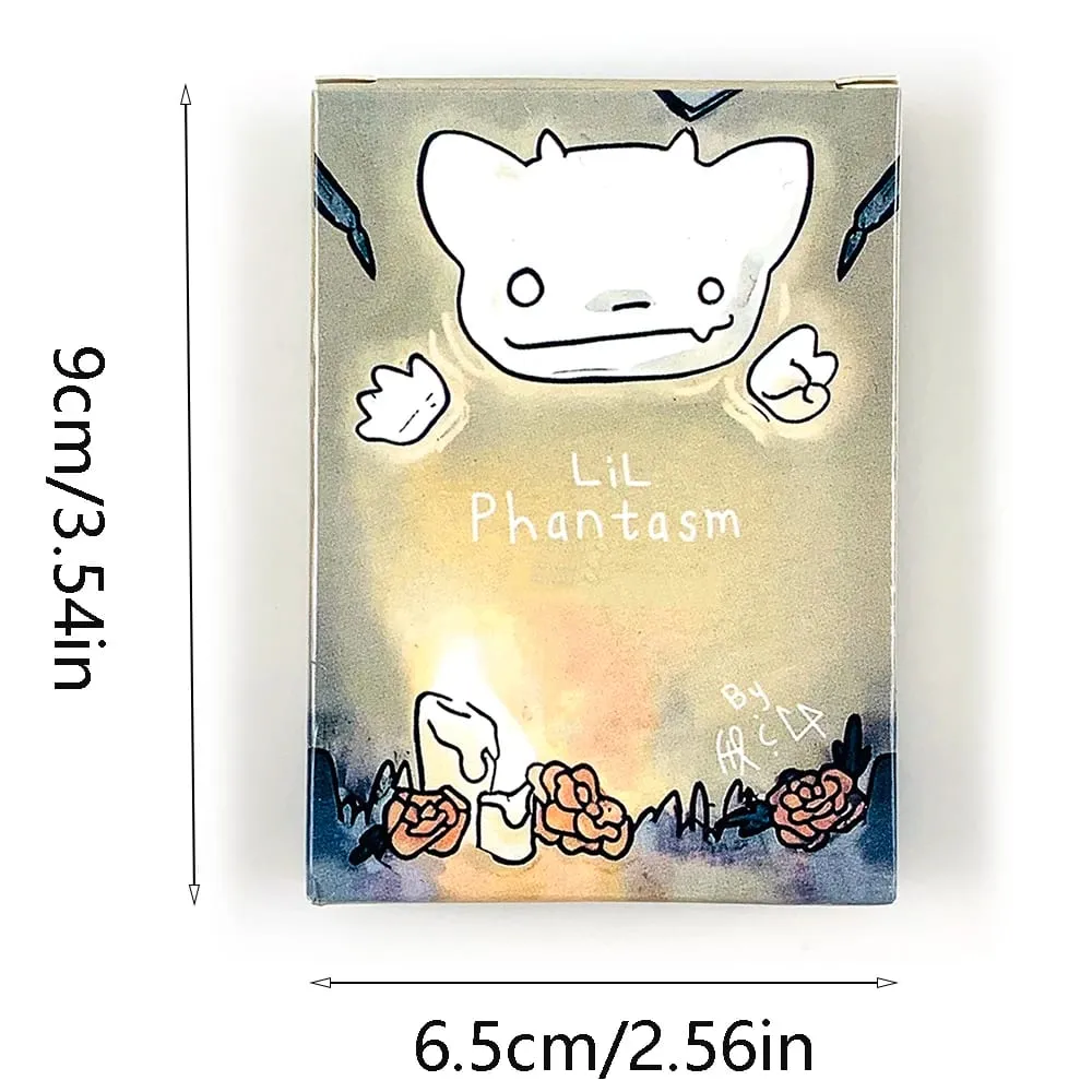 Lil Phantasm Lenormand Oracle Deck 36 可愛幽靈主題神諭獨特藝術算命卡牌遊戲萬聖節遊戲