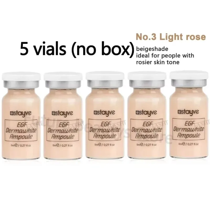 5pcs Korea Stayve BB Cream Glow Beginner Starter Kit Niacinamide Peptide Moisturizing Foundation Face Skin Care Serum Essence