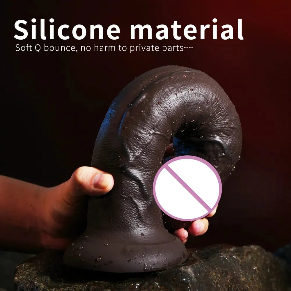 Super longo vibrador g-ponto macio realista silicone anal vibradores strapon pau butt plug masturbat pênis adulto brinquedos sexuais para homem mulher