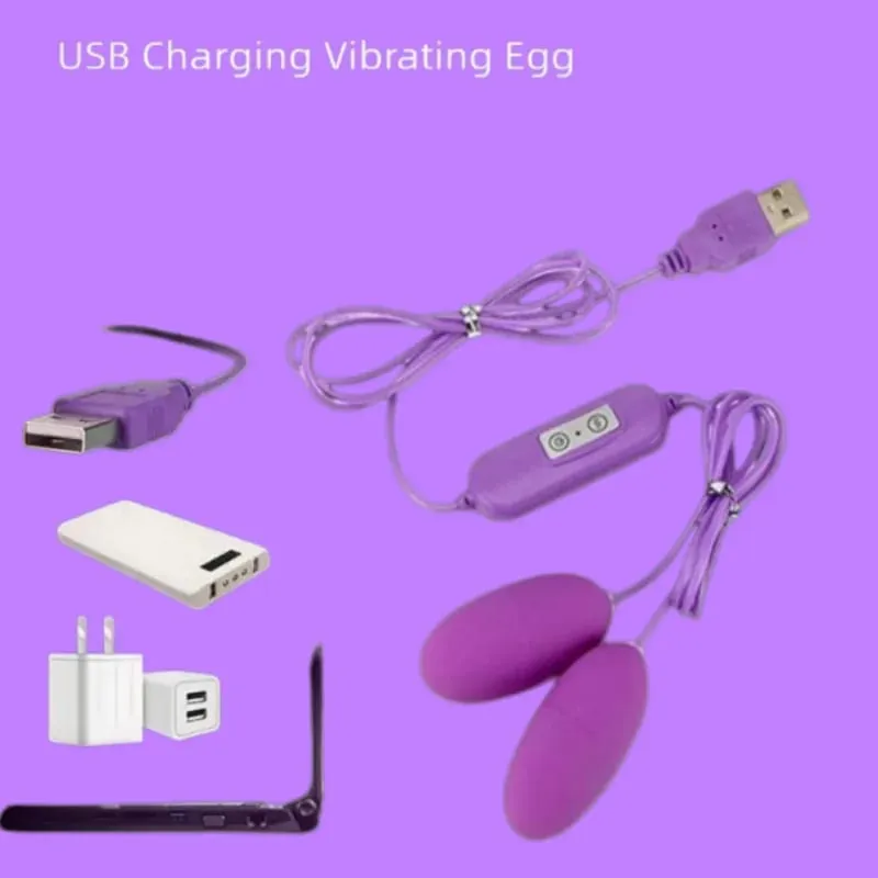 Poderoso duplo vibratório bala ovo g ponto estimulador clitoriano usb recarregável à prova dwireless água brinquedo sexual para mulher