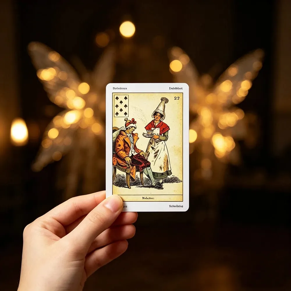 Sibilla Oracle Cards 52 Cartas Tradicionais Italianas Jogos de Baralho de Adivinhação Perfeito para Leitura da Vida Diária e Orientação de Relacionamento — image 5