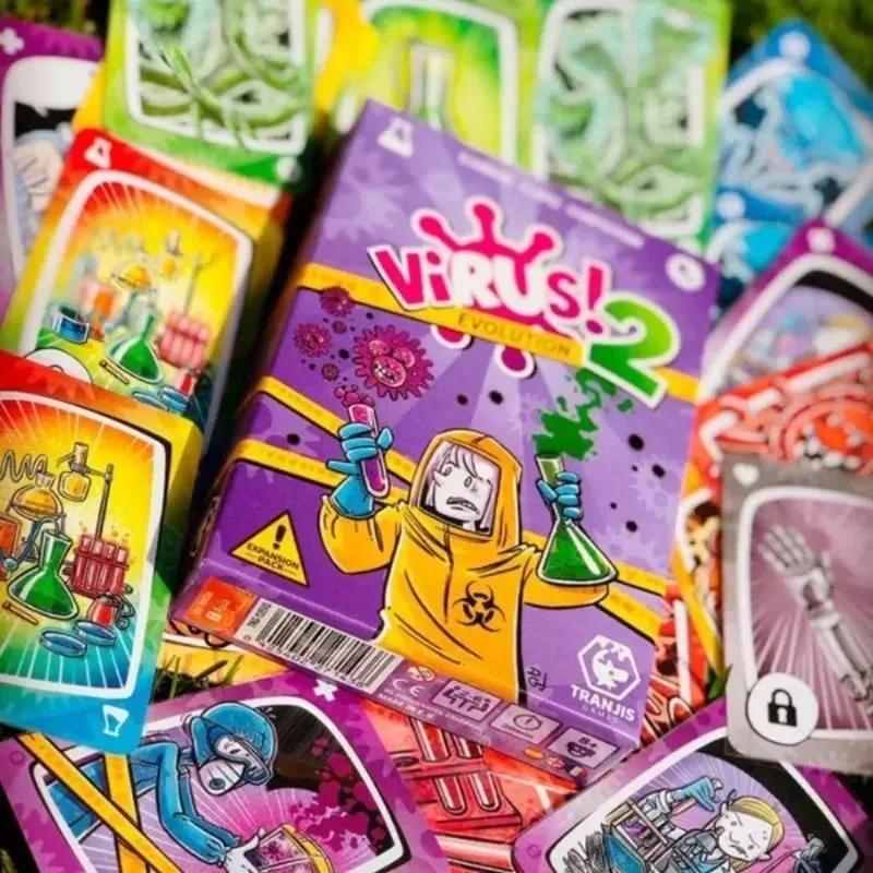 Mogel Motte Polilla Tramposa Card Game Devir-Game Cheating Moth /Royal Xiaoqiang Cheating Moth& Interesting Virus Card Game