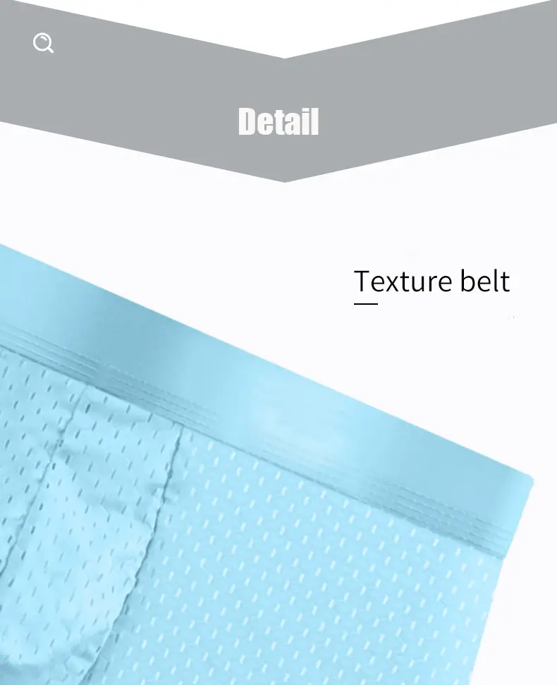 5pcs Men's Boxer Shorts Ice Silk Underwear Plus Size Underpants Cool Breathable Sexy Slim Panties Mesh Lingerie Wholesale Lots 3256809239733736