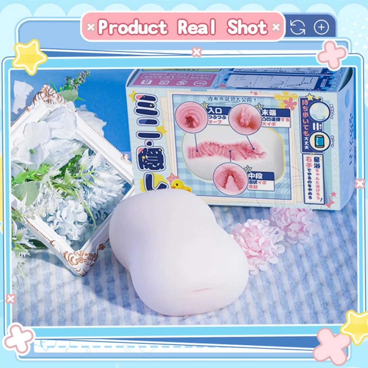 Yuu masturbador masculino realista, de bolso, macio, formato de sabão discreto, brinquedo sexual para homens, manga de masturbação portátil, escondido onahole