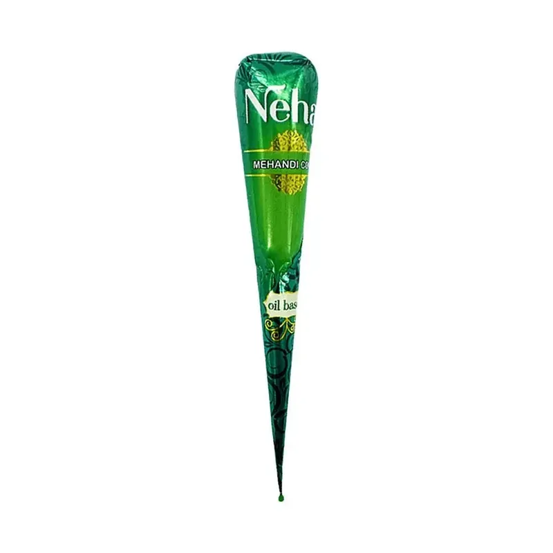 Pasta de henna em cones, planta natural pura, à prova d'água, longa duração, tatuagem temporária, creme mehndi, arte corporal, pasta de desenho à mão