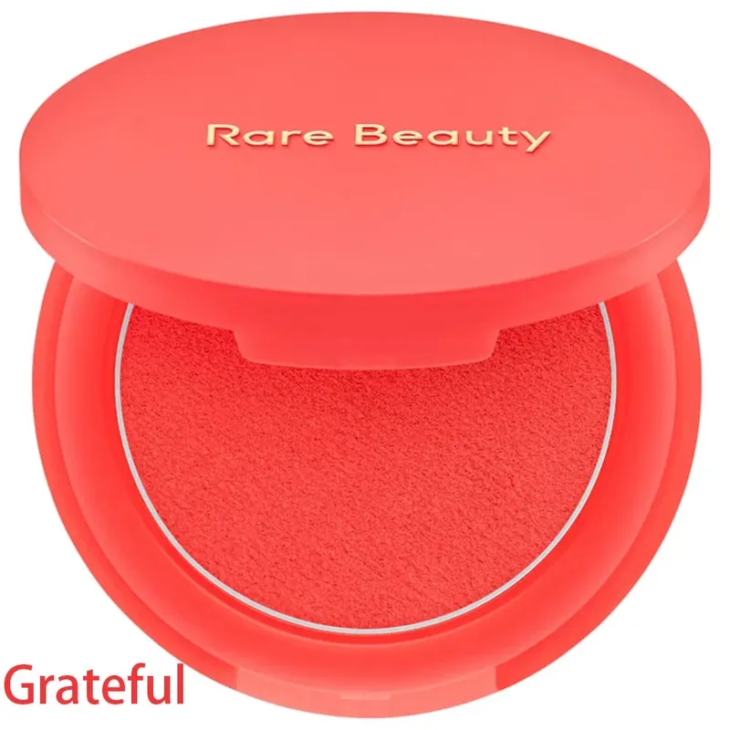 Creme de beleza raro blush fofo purê de batata textura aplicação suave cria brilho natural fresco nas bochechas