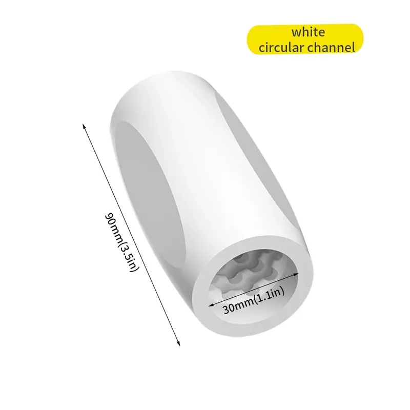 Transparent Masturbation for Men Pleasent Aircraft Cup Device Soft Pocket Vaginal Sleeve Training Adult Blowjob Sex Toy for Male