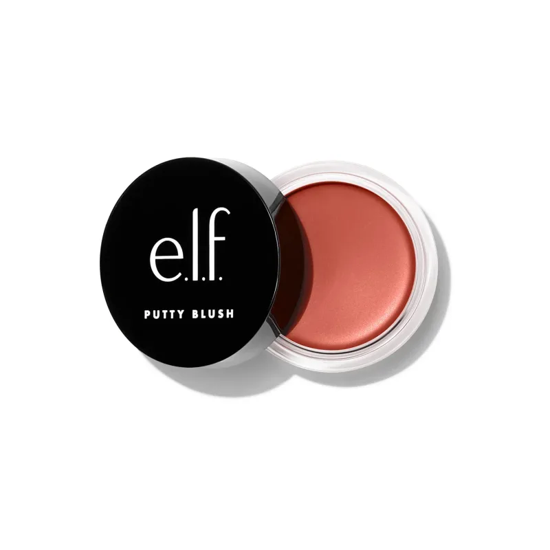 Preço Especial Elf blush líquido de dupla utilização, brilho labial, hidratação persistente, criar pó iluminador natural, blush líquido, cosméticos