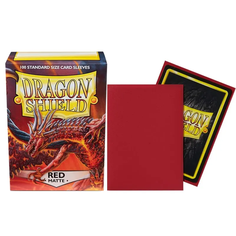 100 PCS/BOX Multicolor Dragon Shield Cards Sleeves Cover Matte Cards Sleeves Protector for TCG/PTCG Star Card Board Games Cards