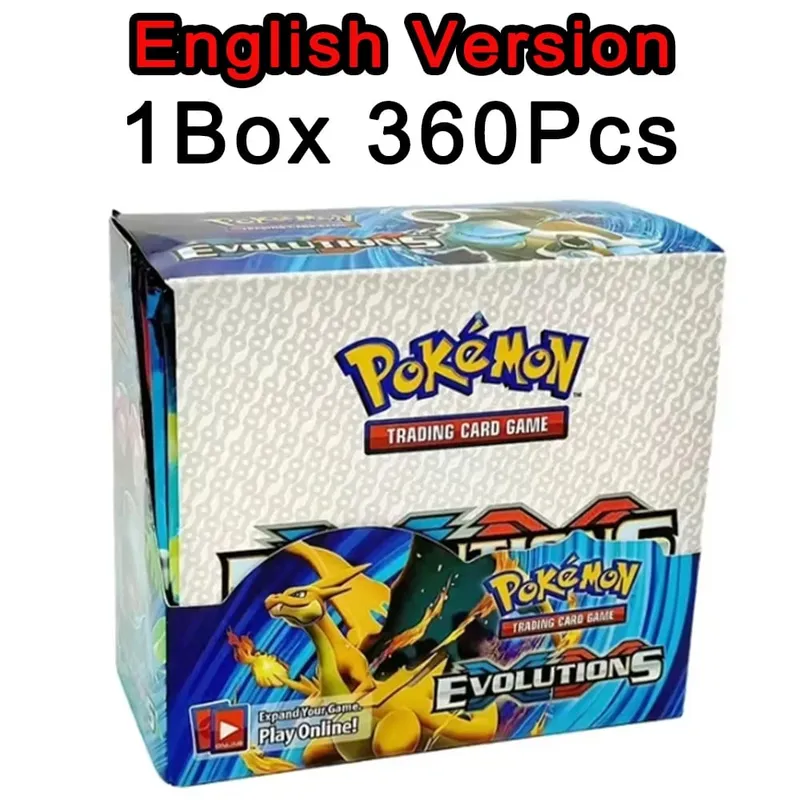 ** 360 unidades EnglishPokémonCards SunMoon Destinado PSrismatic Evolutions Scarlet Violet 151 PALDEAN Booster Battle Transaction Card