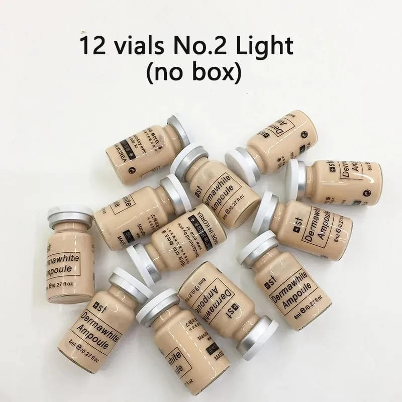 Coreia 8ml BB Cream Iniciante Kit Iniciante Niacinamida Protetor Solar Fundação Creme Rosto Cuidados Com A Pele