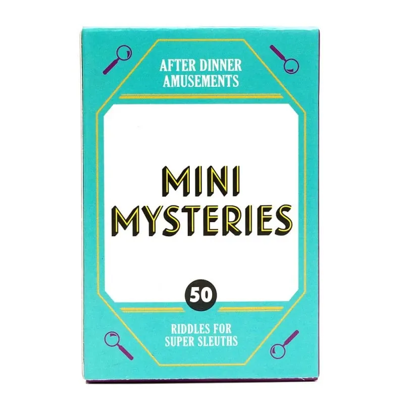 Mini jogo de cartas para festa de jantar multitemático, portátil, jogos de festa, curiosidades, enigmas e iniciantes de conversa para adultos e crianças — image 3