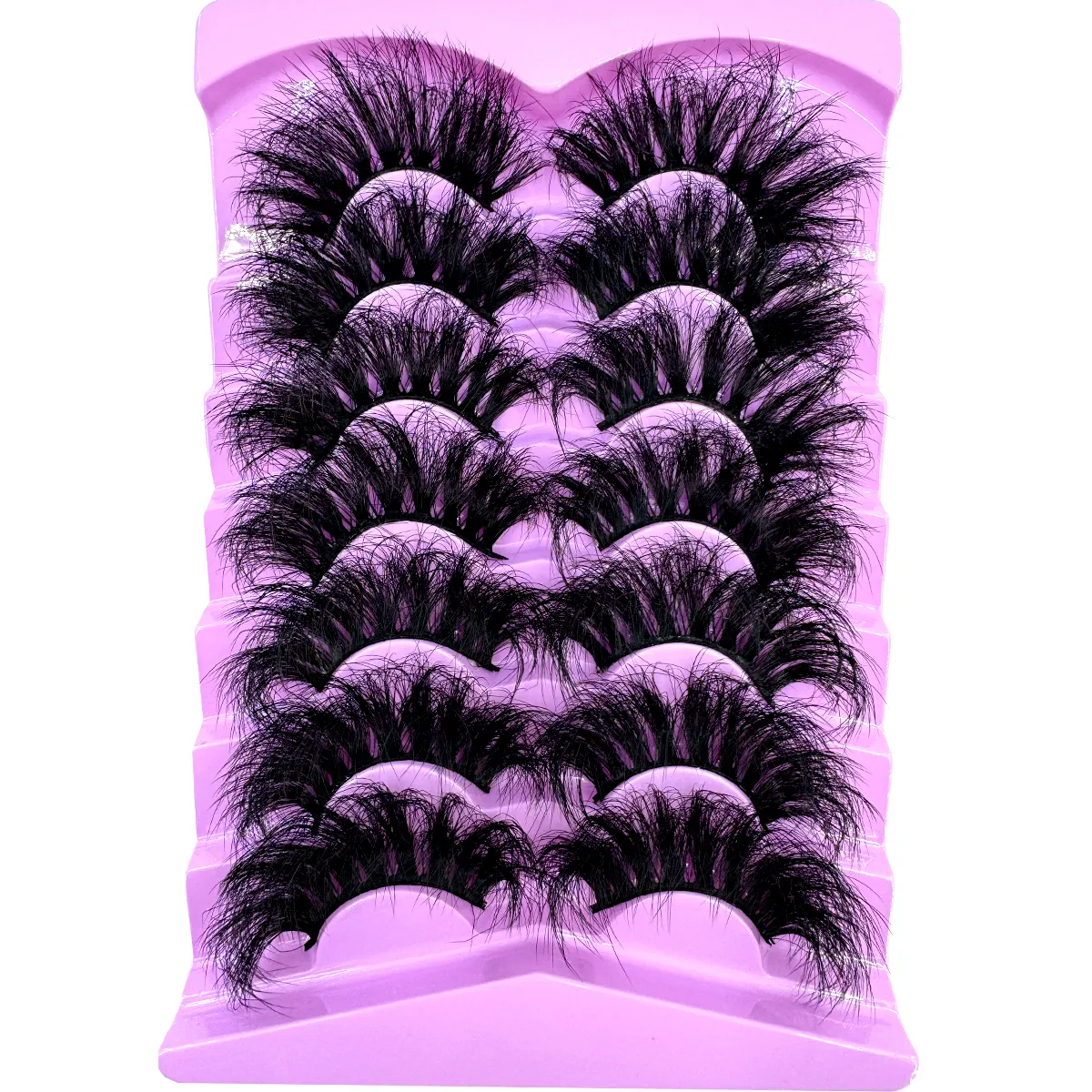 7 pares cílios macios 10-25mm 3d vison cílios longos e grossos cílios postiços naturais atacado cílios fornecedores maquiagem vison cílios