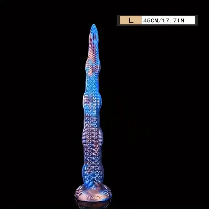 65cm longo butt plug com ventosa s m l xl xxl fantasia polvo perna vibrador anal contas 5 tamanhos brinquedos sexuais para mulher homem — image 21