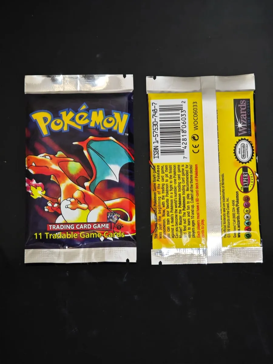 Conjunto de base 1ª edição shadowless booster box pokemon cartões ptcg proxy clássico anime coleção cartão 1 conjunto 36 pacotes 1 pacote/11 cartão