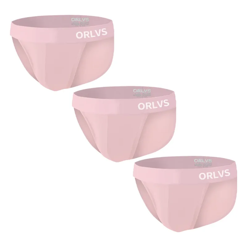 Cuecas modal ultrafinas masculinas, bolsa convexa em u, cintura elástica brilhante, cor sólida, respirável, roupa íntima diária, 1 peça