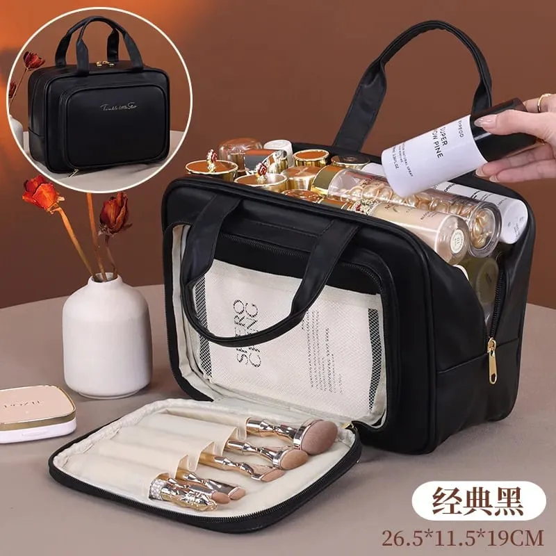 Brush storage brush bag large capacity foldable portable make up brush bag dedicated storage bag for body painting makeup