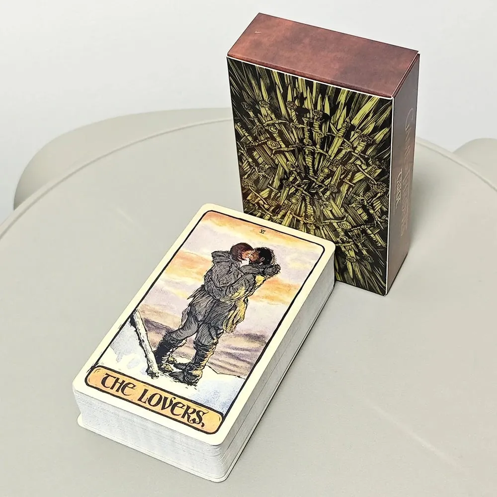 GOT Tarot Deck 10.3*6cm 78 Gorgeously Illustrated Cards
