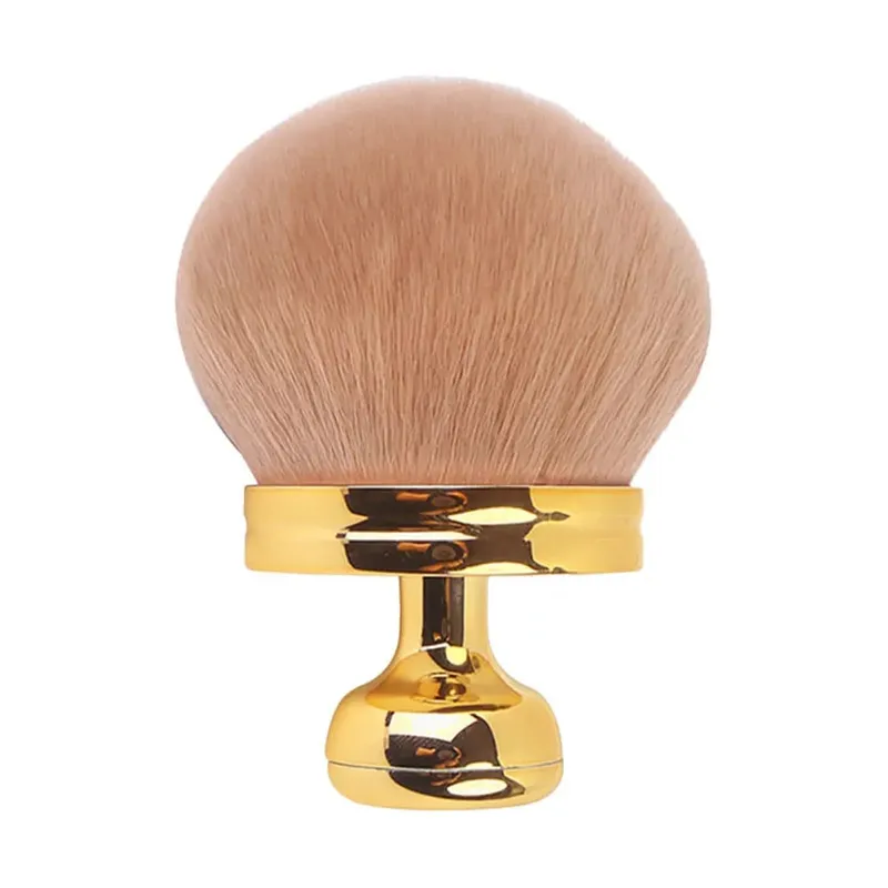Pincéis de maquiagem Pincel de maquiagem Pincel de rosto Blush Cabeça grande Pincel de pó Cogumelo