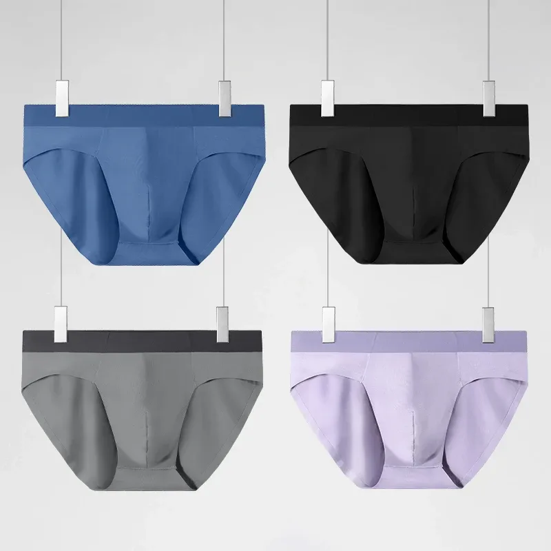 Men's underwear Men Modal seamless shorts slim sexy summer thin triangle shorts head comfortable and breathable