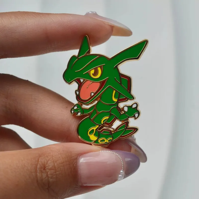 寶可夢硬琺瑯別針 衣服翻領別針 背包徽章 箱包首飾配件 粉絲禮品