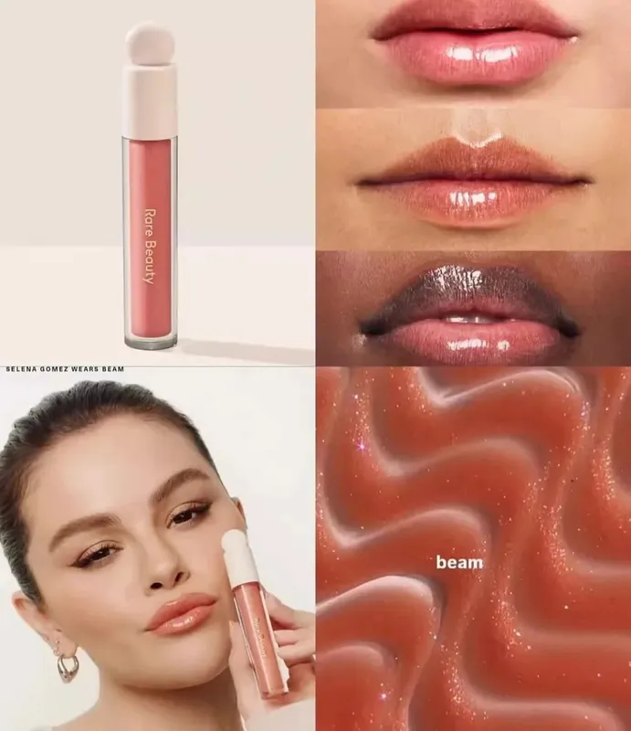 Batom brilhante labial blam, maquiagem hidratante duradoura, pitada macia, mancha de óleo labial, brilho labial feliz esperança maravilha