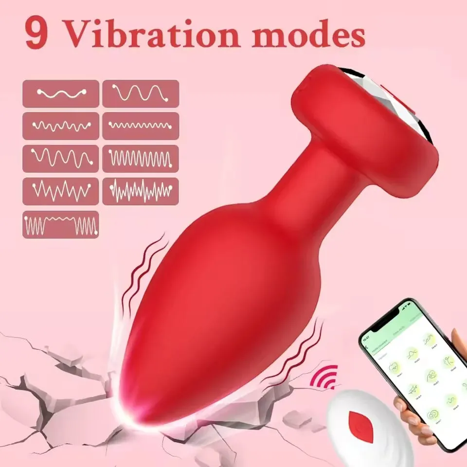 肛塞震動器無線肛塞前列腺震動按摩器APP遙控女用自慰器性玩具女男用 — image 2