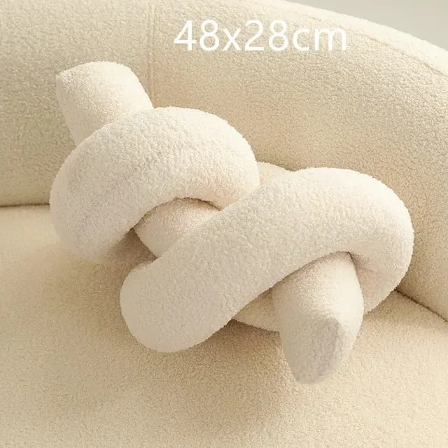New Nordic Ball Solid Color Cushion Stuffed Flower Plush Pillow for Sofa Waist Office Cushion Kid Toy Gifts Home Decoration