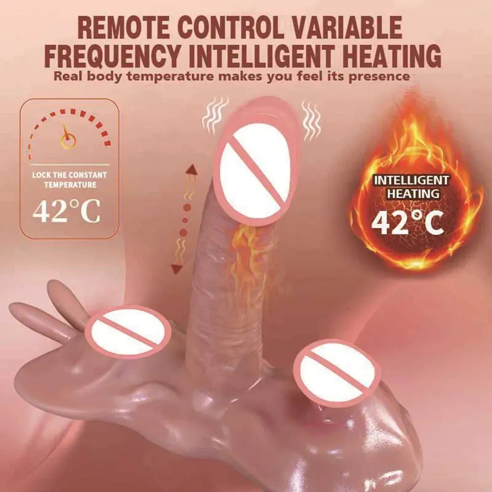 Brinquedos sexuais empurrando vibrador vibrador cinta ajustável no controle remoto vibratório massageador g ponto estimulador vaginal anal brinquedos sexuais