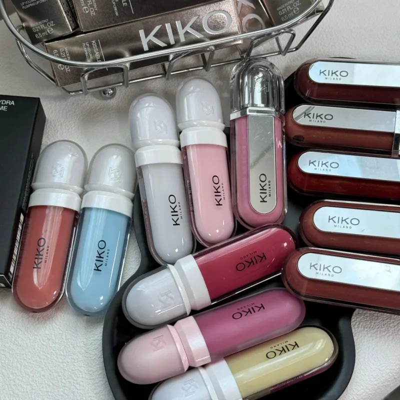 Milano 3D Hydra Lip Gloss Plumping Volume Espelho Brilho Hidratante Não Pegajoso Suave Brilhante Maquiagem de Longa Duração Com Caixa