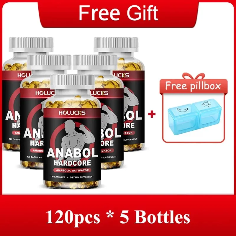 優質 Anabol 肌肉膠囊可支持普通運動員的肌肉功能、耐力、力量和穩定的身體狀況