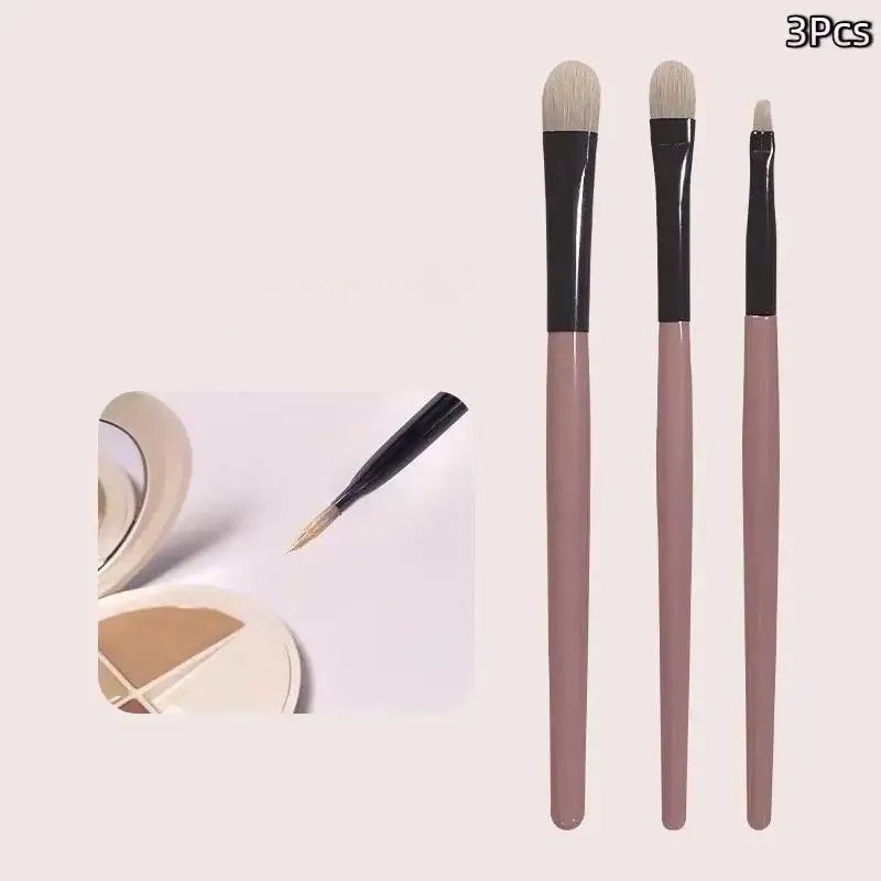 1/3pc ultra-fino fundação corretivo escova rosto maquiagem escovas de contorno escova ferramenta de maquiagem grande médio pequeno pincéis de maquiagem